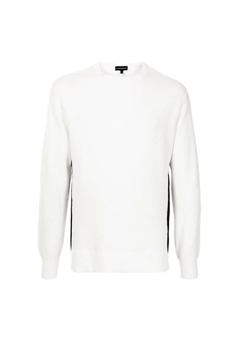 MAGLIONE DI FILO TESTURIZZATO EMPORIO ARMANI | Maglie | 3K1MXD 1MZUZ0101